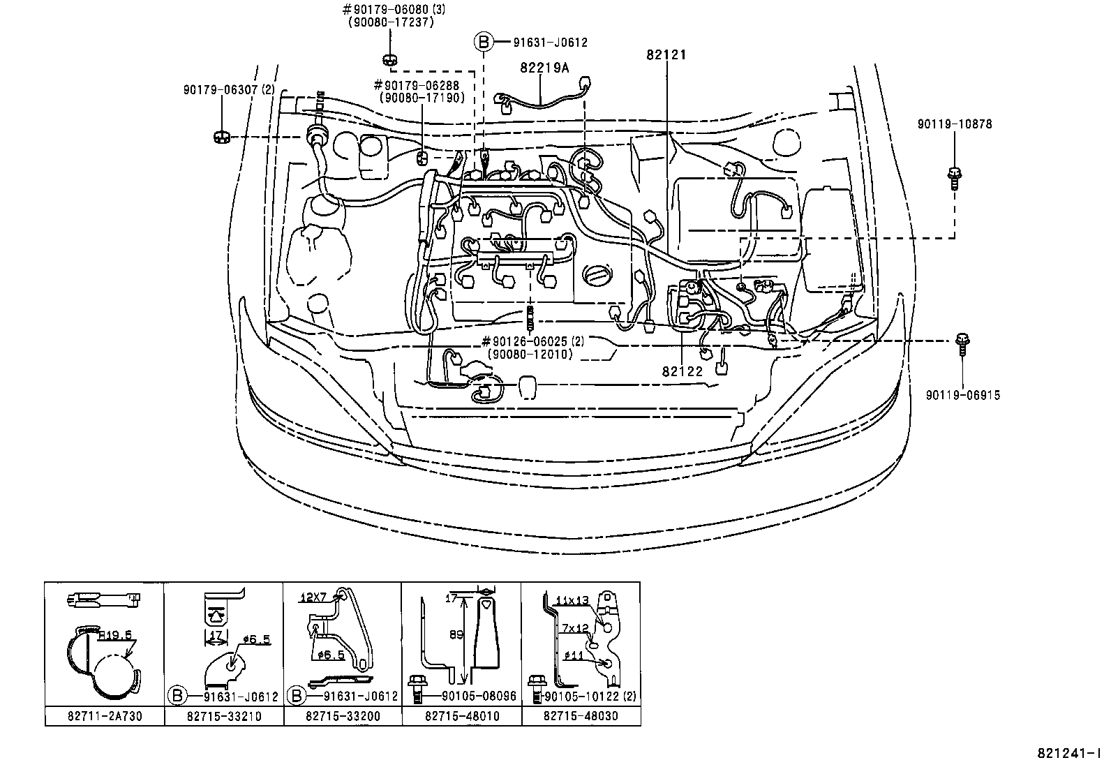  RX300 |  WIRING CLAMP