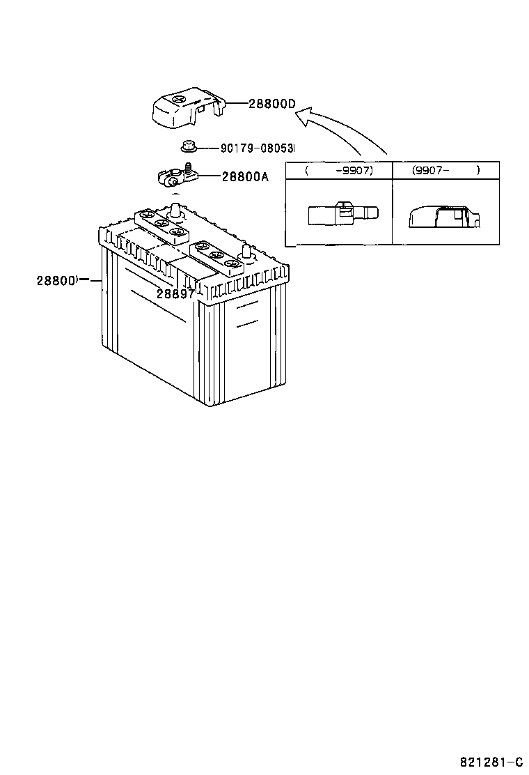  LAND CRUISER 100 |  BATTERY BATTERY CABLE