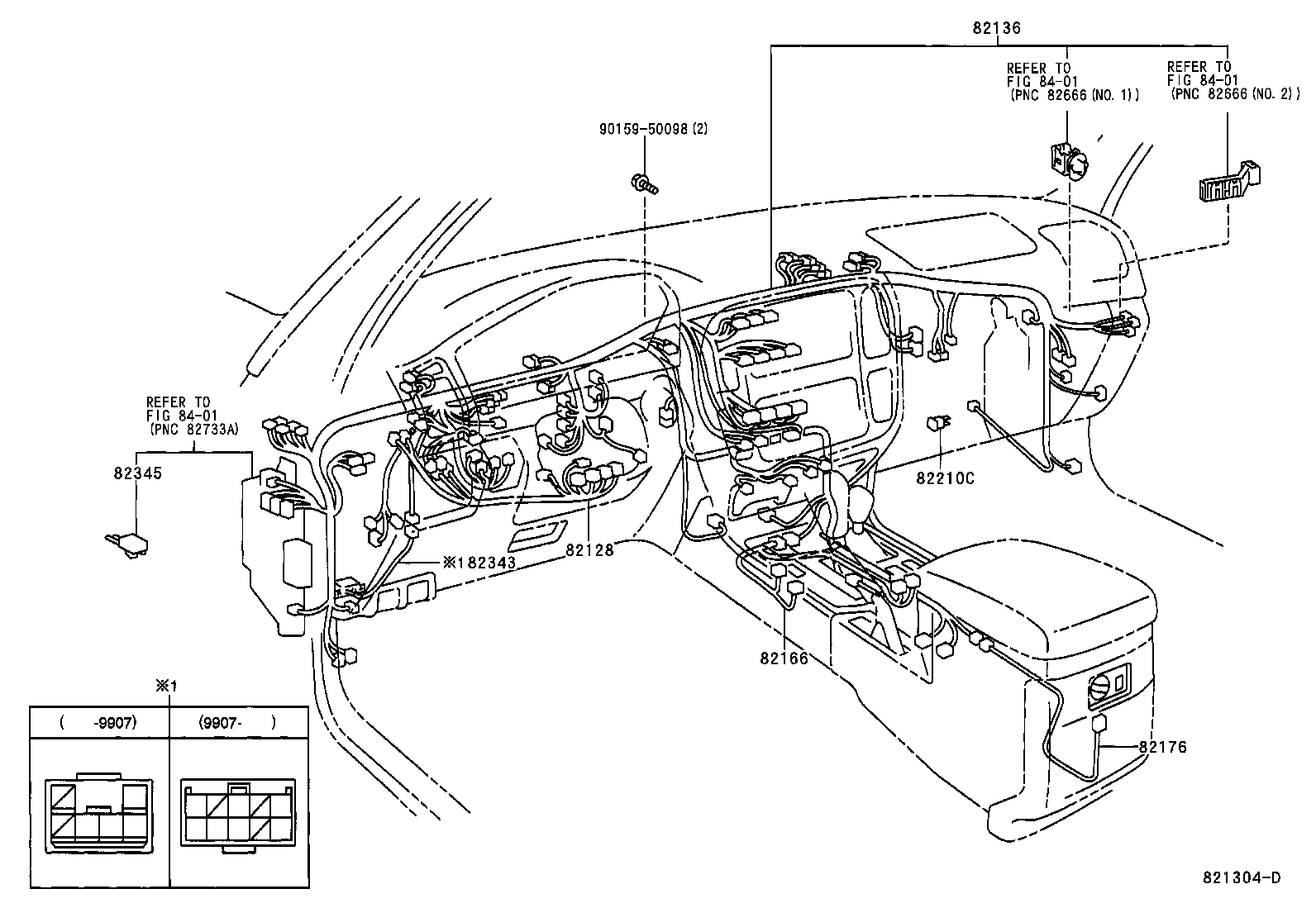  LAND CRUISER 100 |  WIRING CLAMP