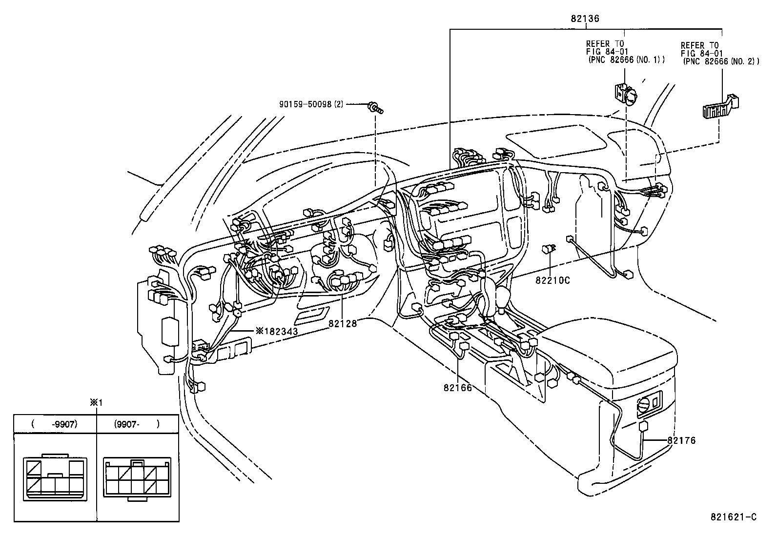  LX470 |  WIRING CLAMP