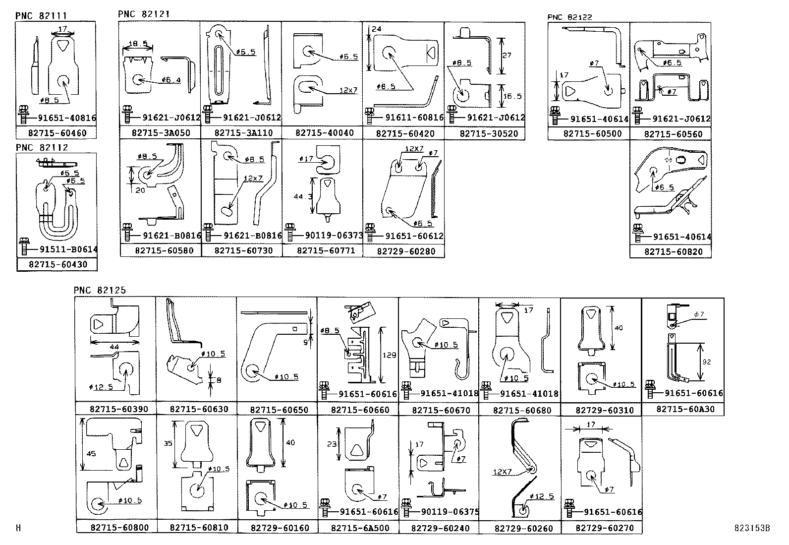  LX470 |  WIRING CLAMP