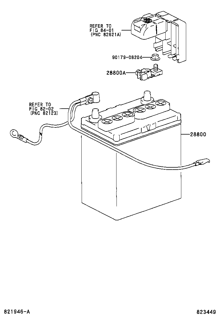  SCION XB |  BATTERY BATTERY CABLE