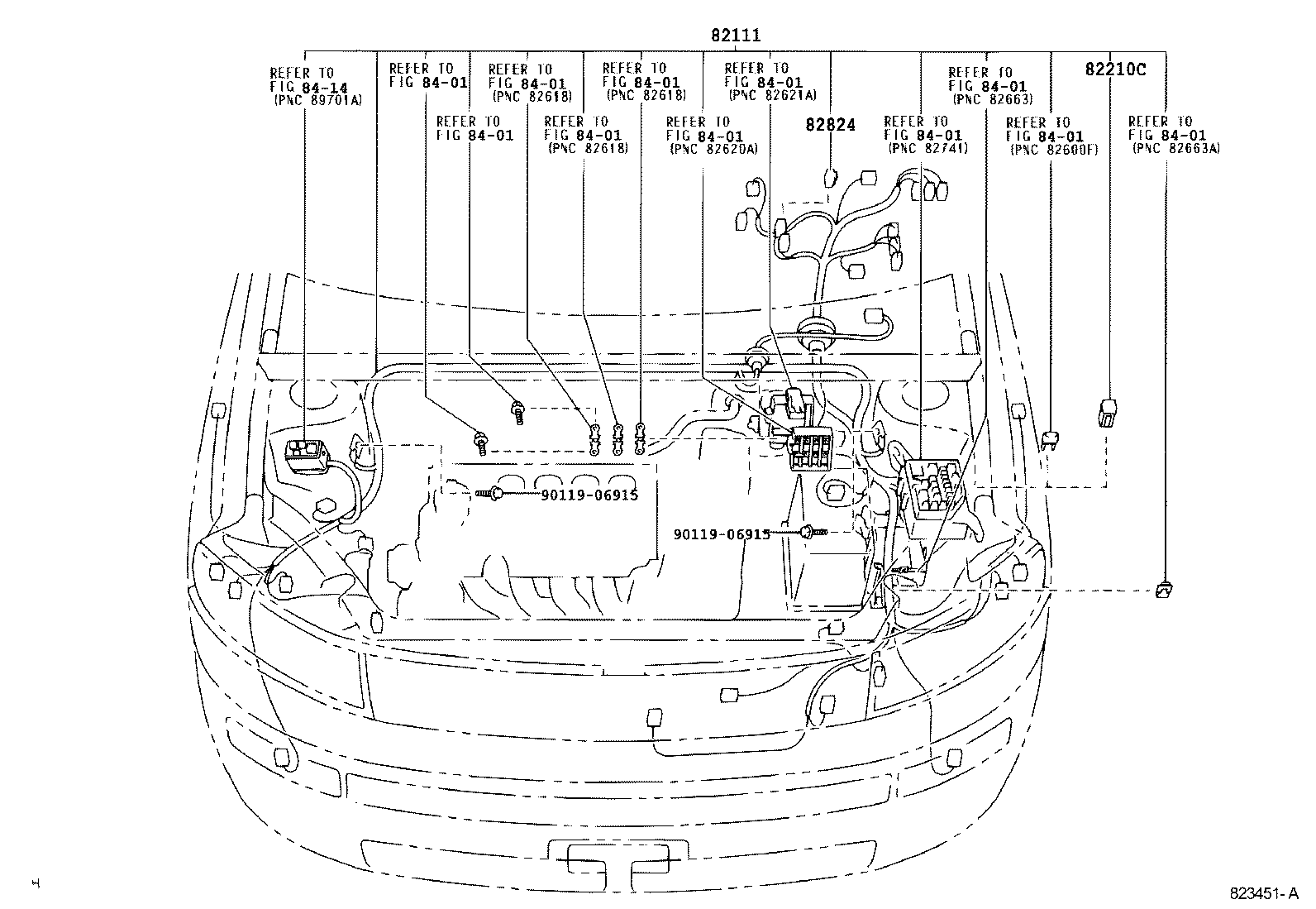  SCION XB |  WIRING CLAMP