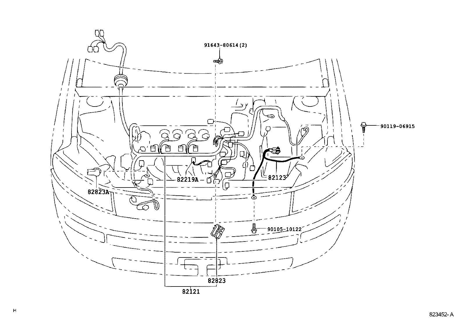  SCION XB |  WIRING CLAMP