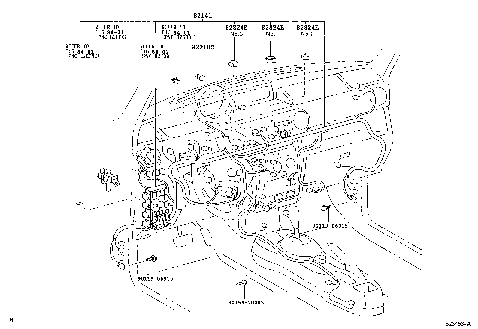  SCION XB |  WIRING CLAMP