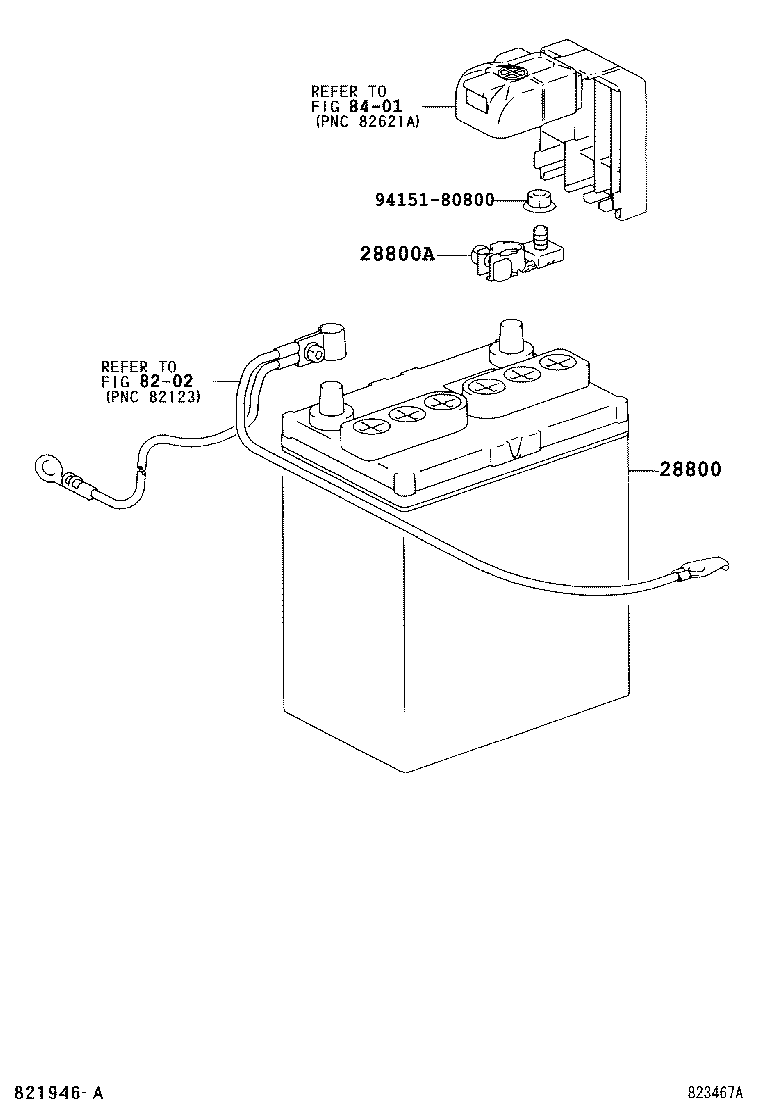  SCION XA |  BATTERY BATTERY CABLE