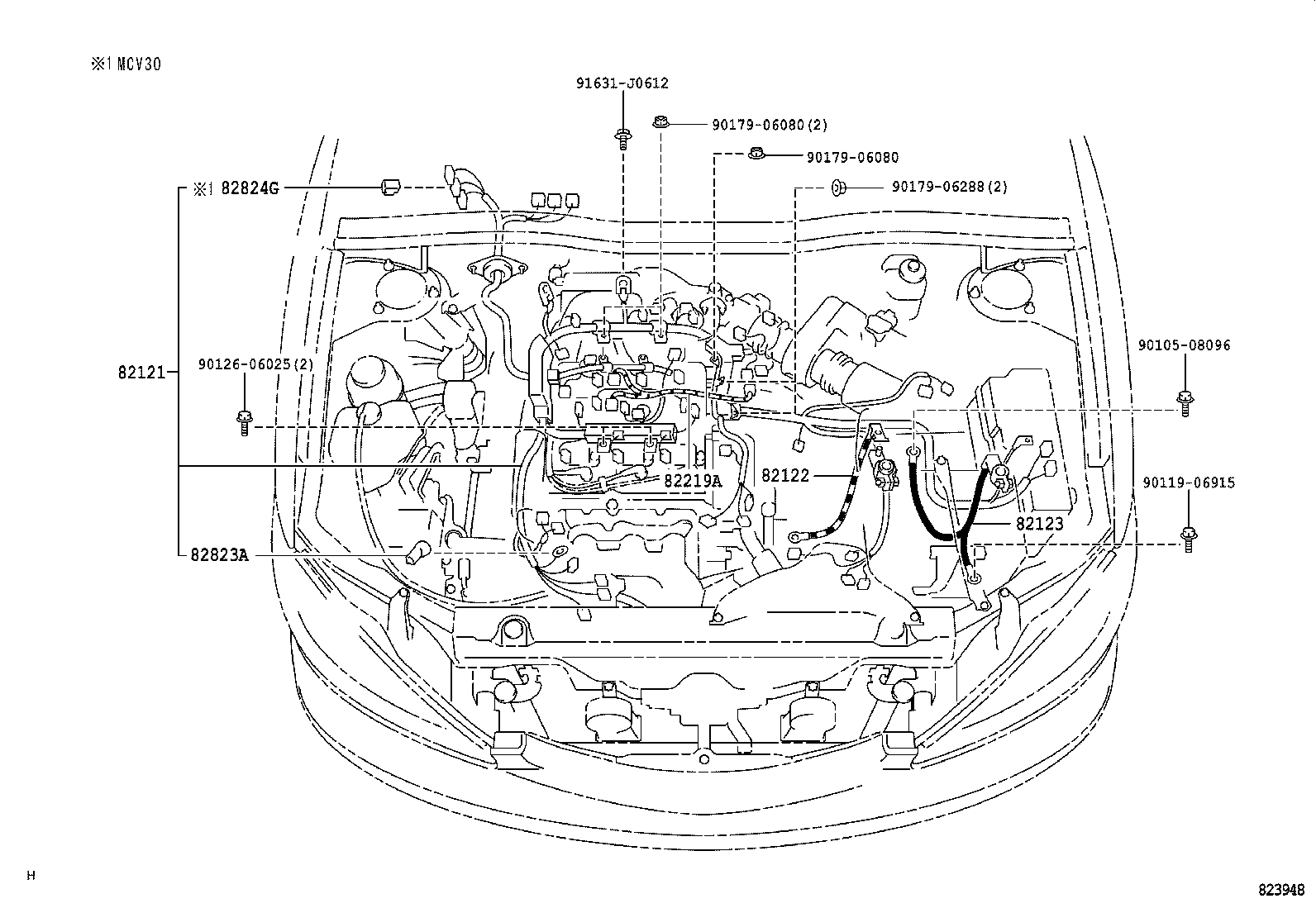  CAMRY JPP |  WIRING CLAMP