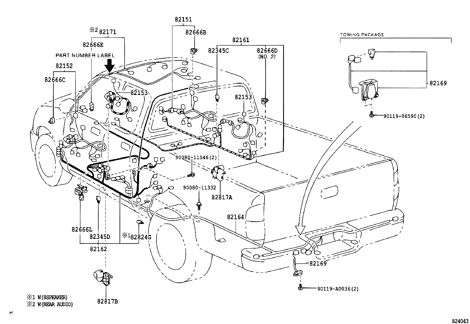  TUNDRA |  WIRING CLAMP