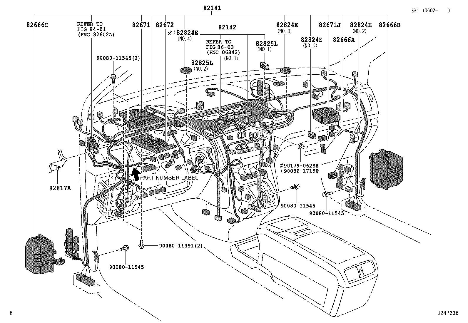  RX330 350 NAP |  WIRING CLAMP