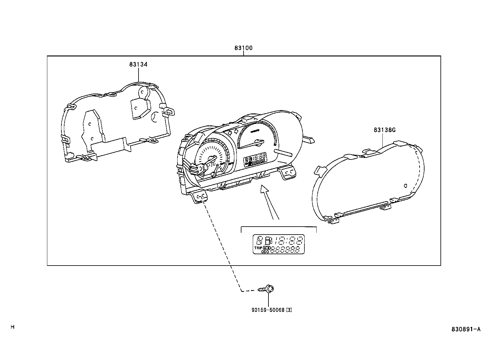  SCION XA |  METER