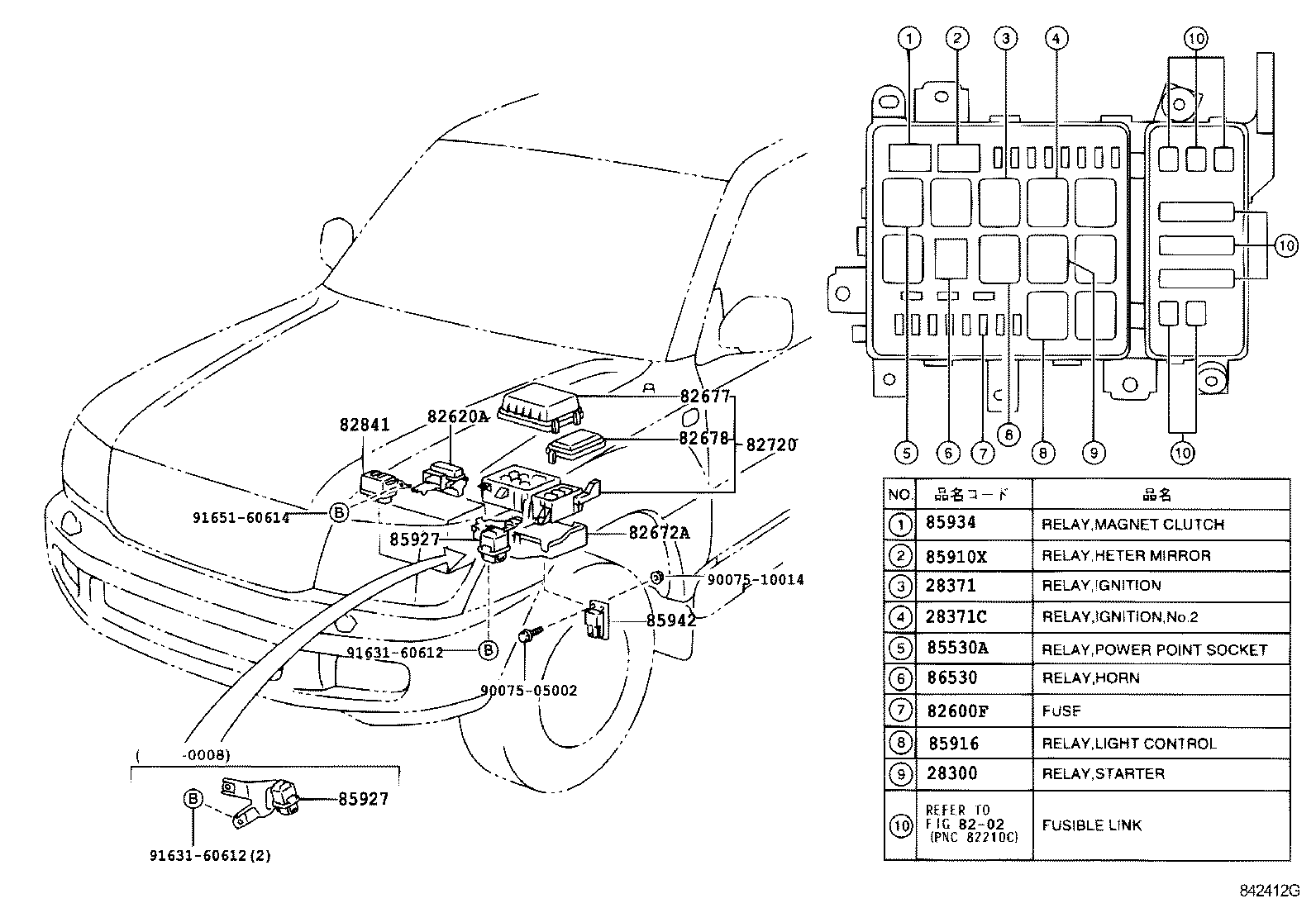  LX470 |  SWITCH RELAY COMPUTER