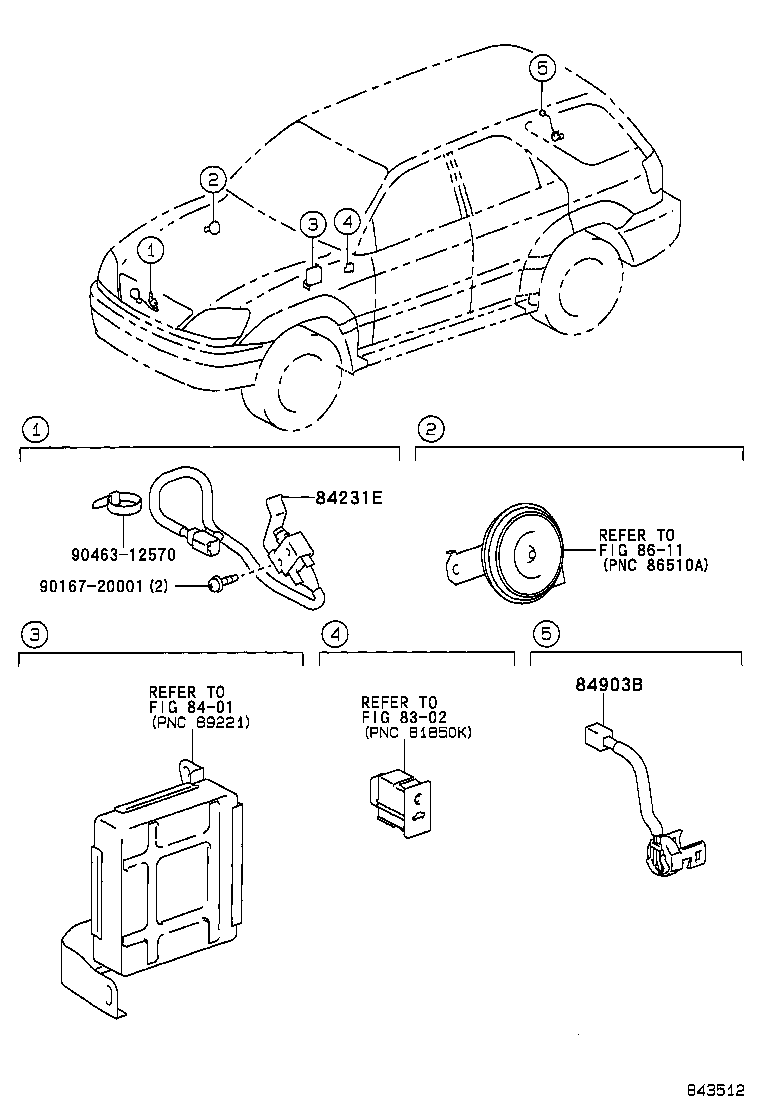  RX300 |  ANTI THEFT DEVICE