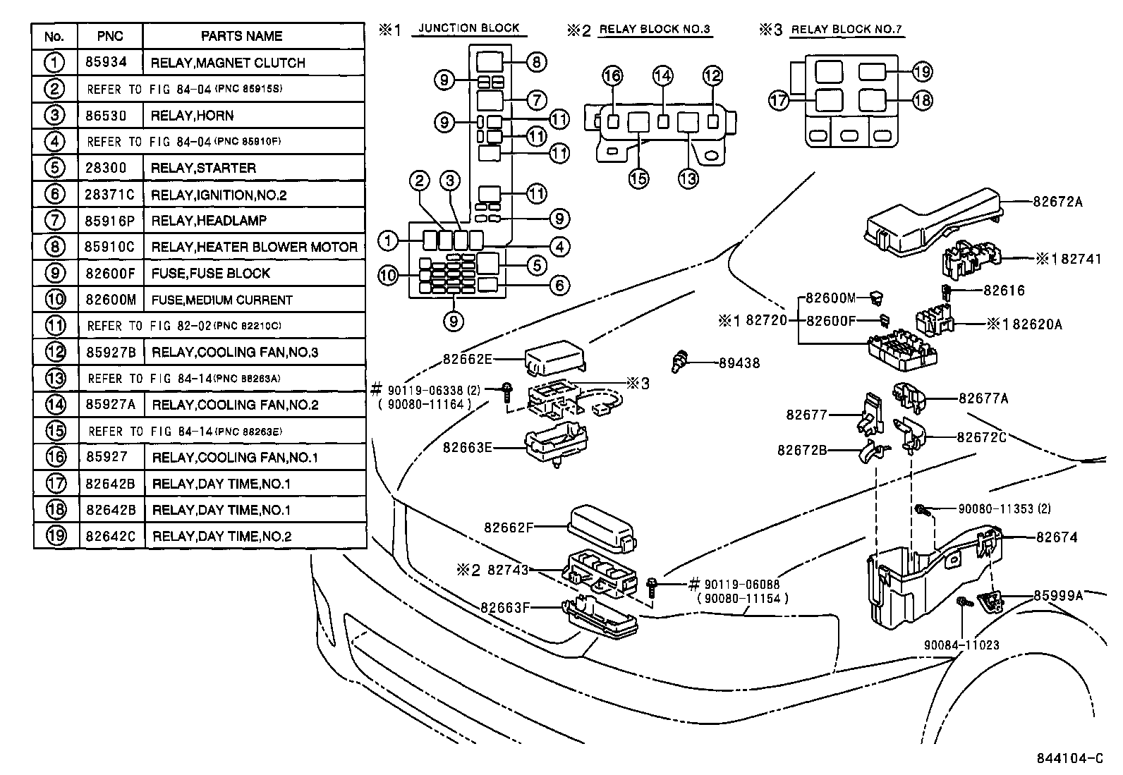  AVALON |  SWITCH RELAY COMPUTER