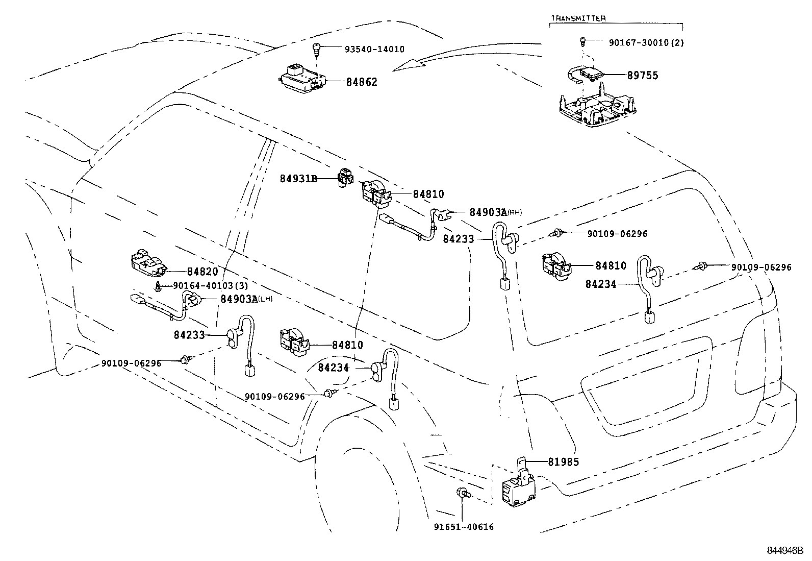  LAND CRUISER 100 |  SWITCH RELAY COMPUTER