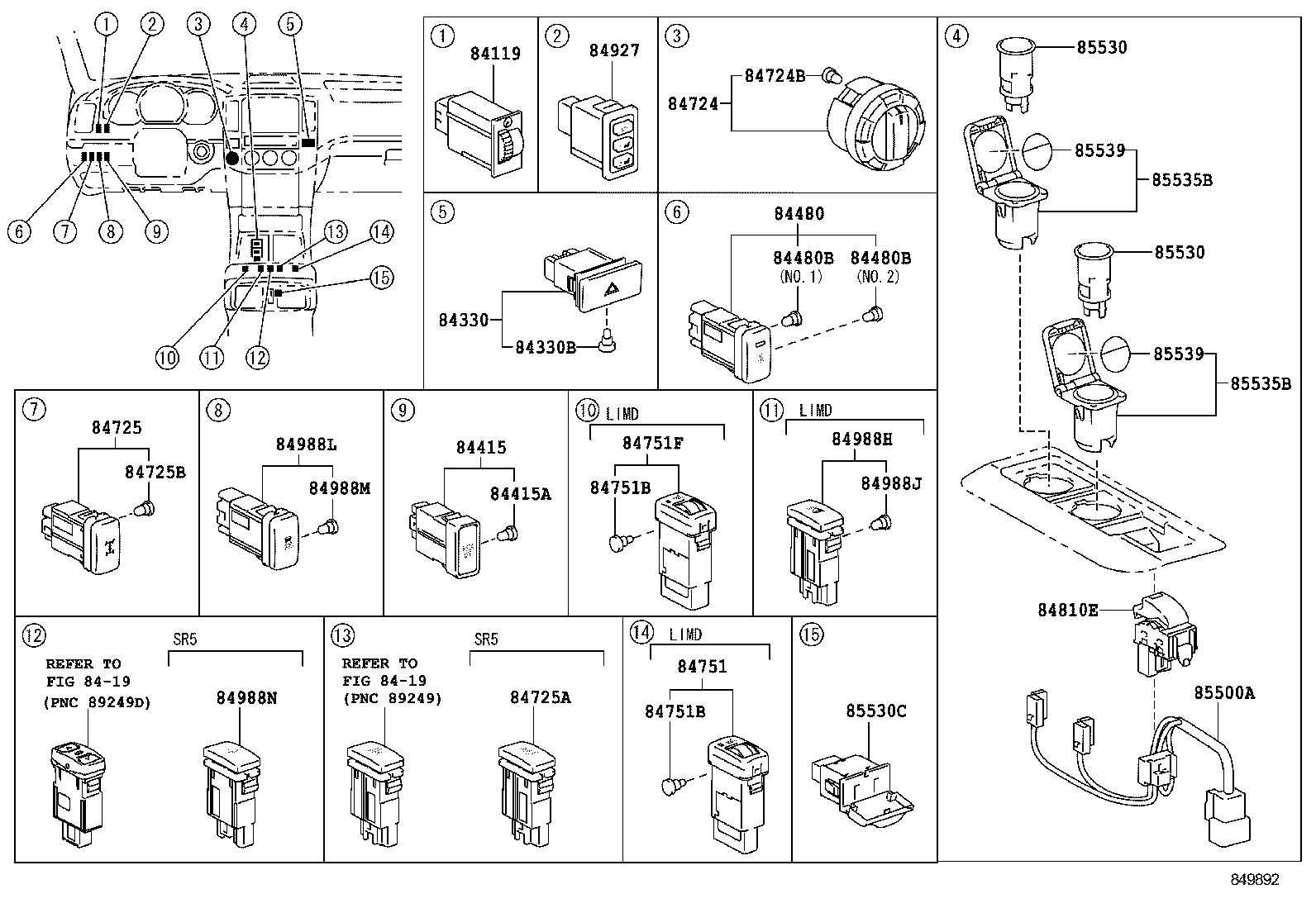  4RUNNER |  SWITCH RELAY COMPUTER