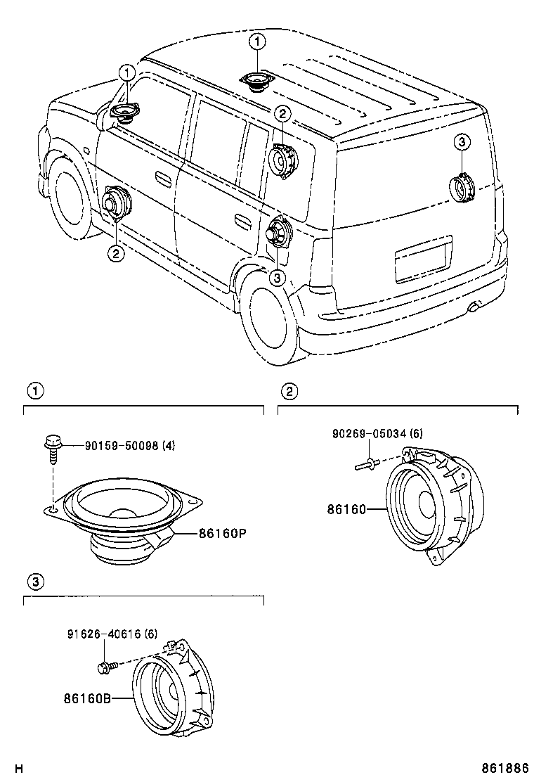  SCION XB |  SPEAKER