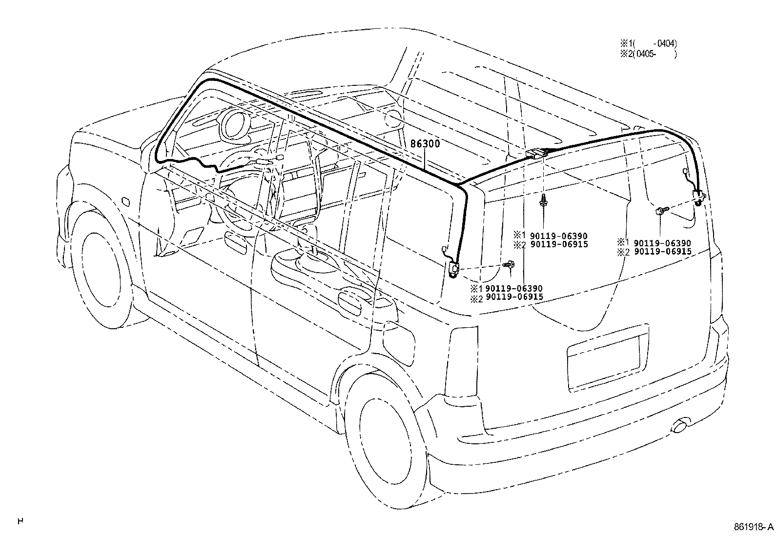  SCION XB |  ANTENNA