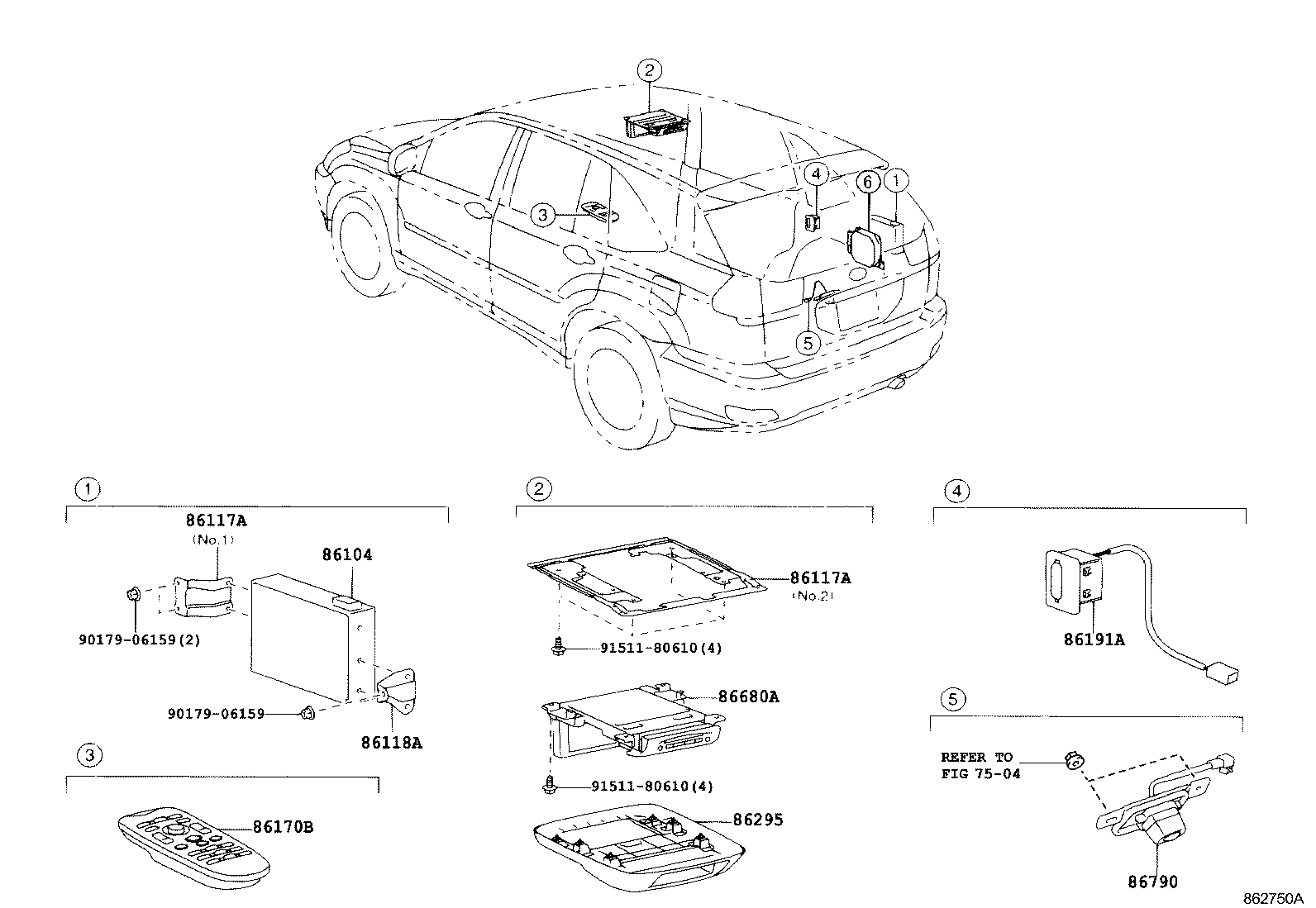  RX400H |  REAR MONITOR DISPLAY CAMERA