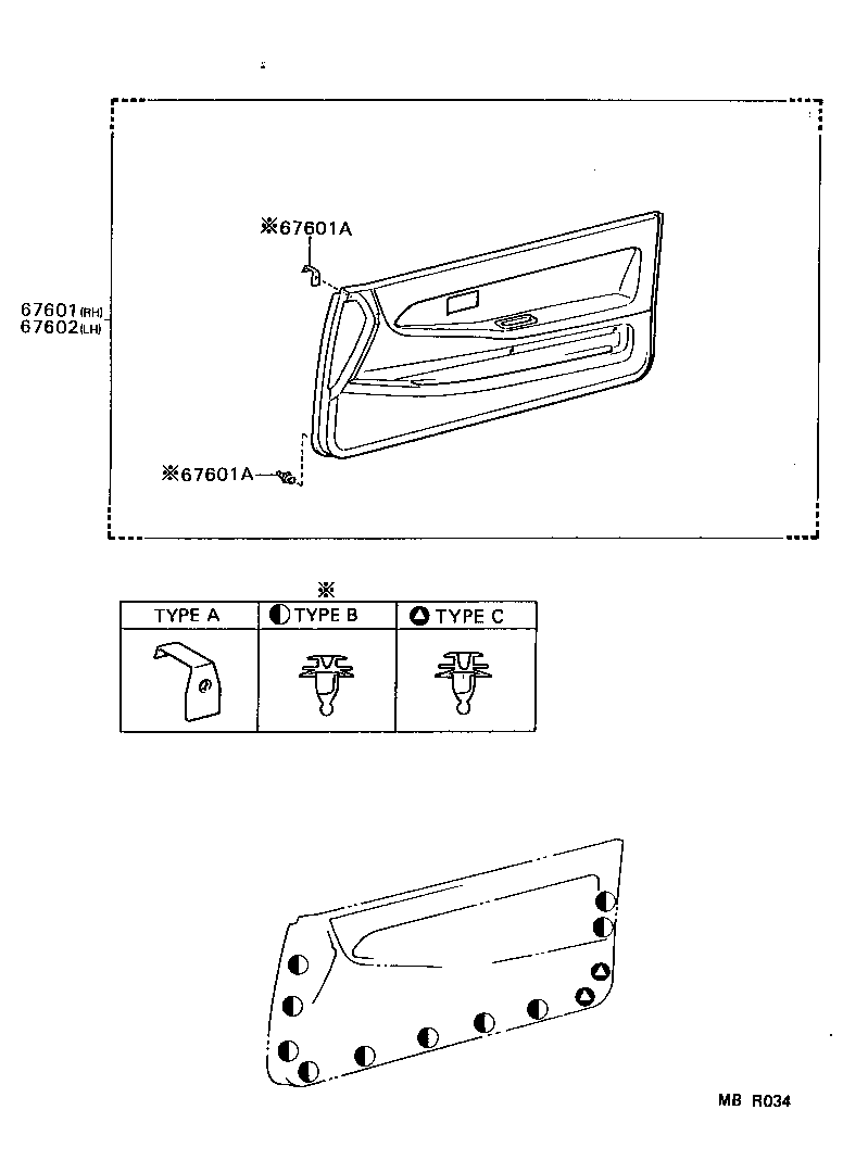  TERCEL |  FRONT DOOR PANEL GLASS