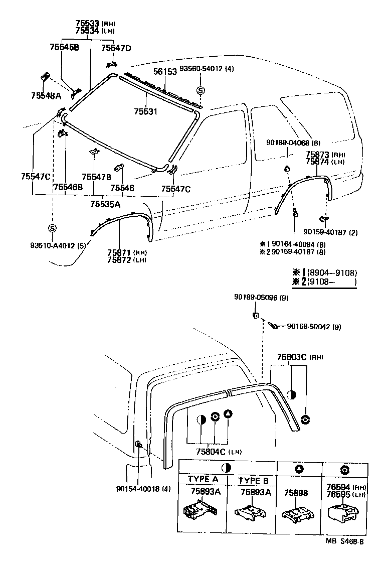  4 RUNNER TRUCK |  MOULDING