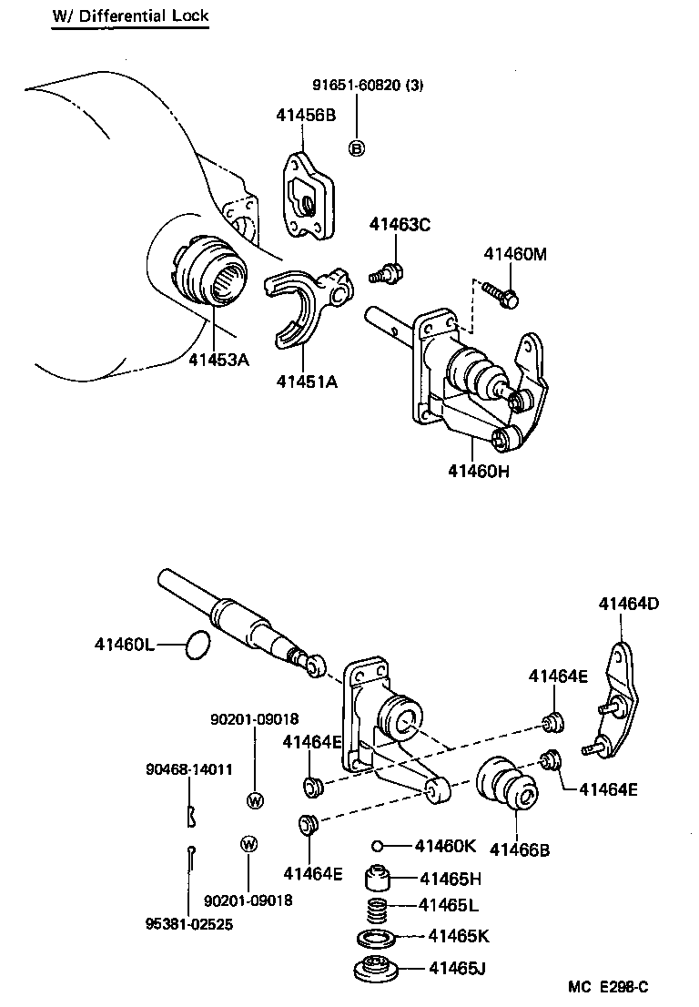  LAND CRUISER 62 |  FRONT AXLE HOUSING DIFFERENTIAL