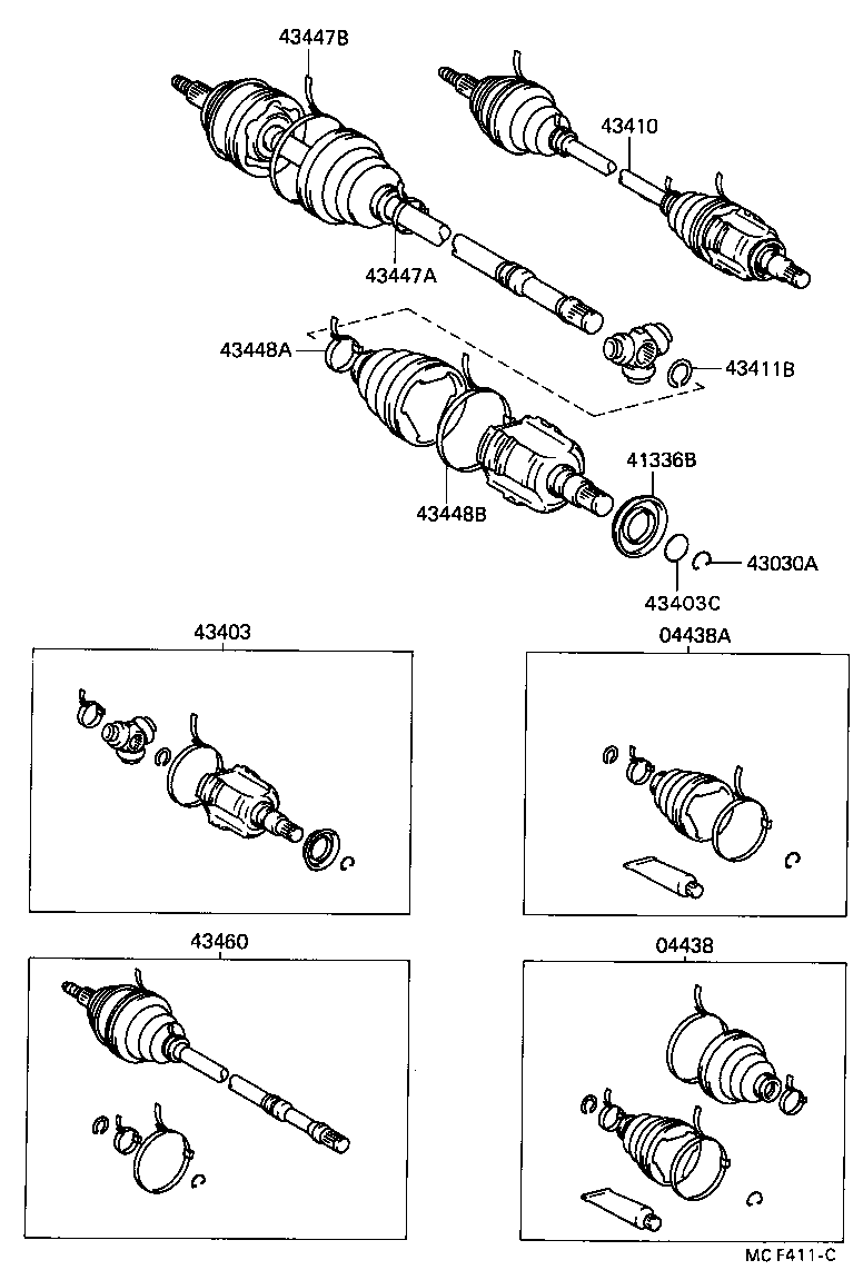  CAMRY JPP |  FRONT DRIVE SHAFT