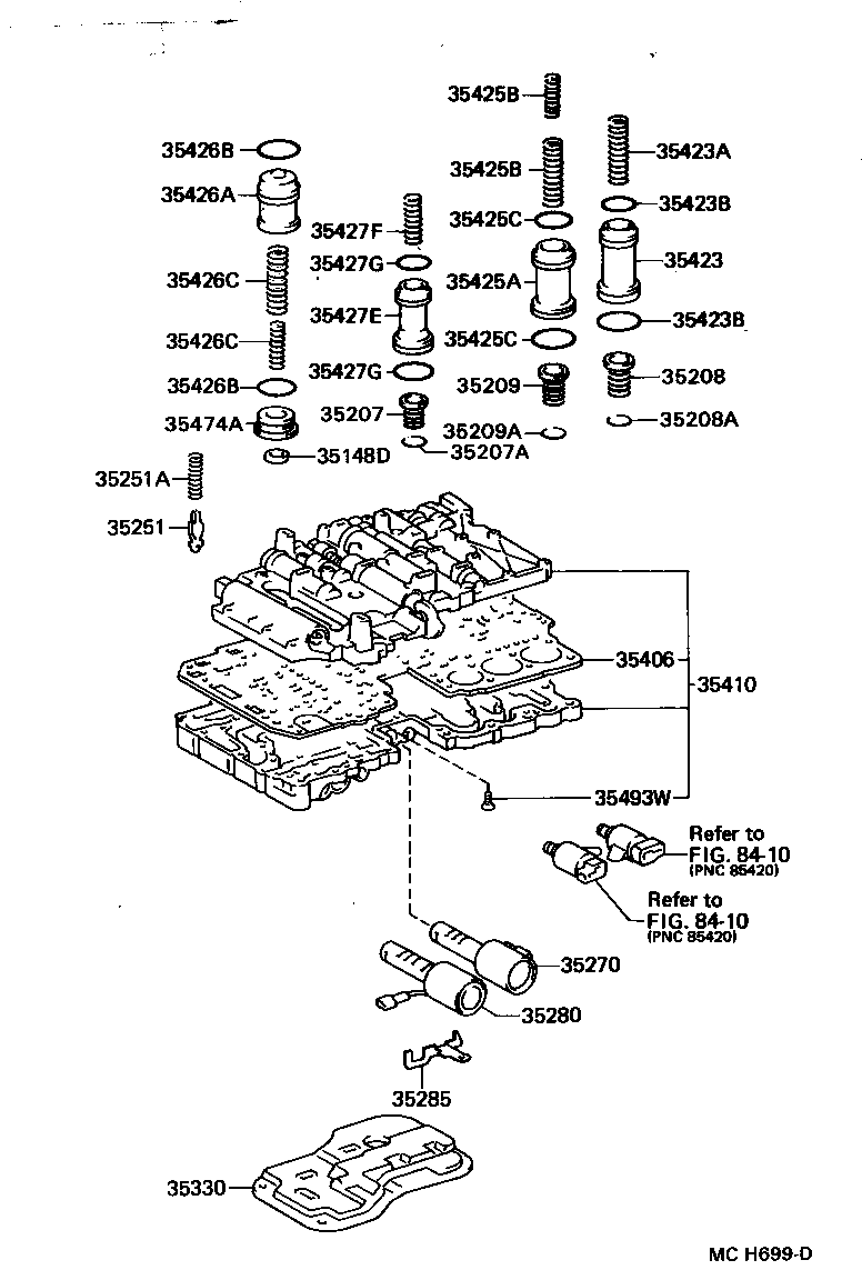  LS400 |  VALVE BODY OIL STRAINER ATM