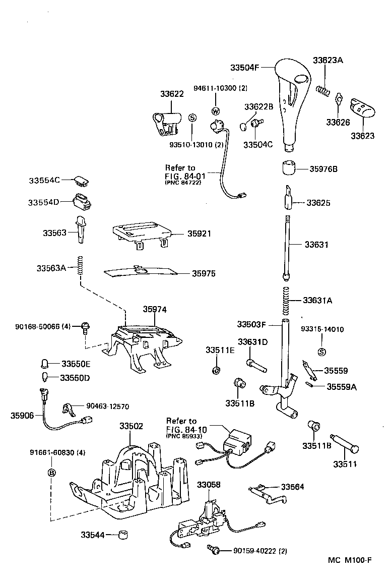  ES300 |  SHIFT LEVER RETAINER