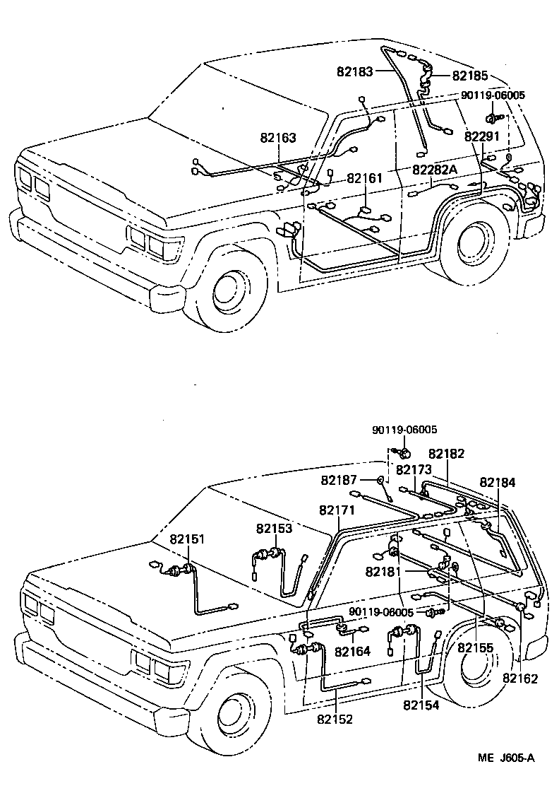  LAND CRUISER 62 |  WIRING CLAMP