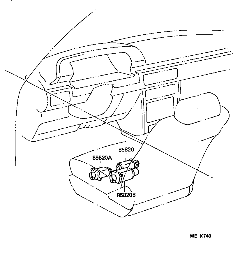  CAMRY |  SEAT MOTOR SEAT HEATER