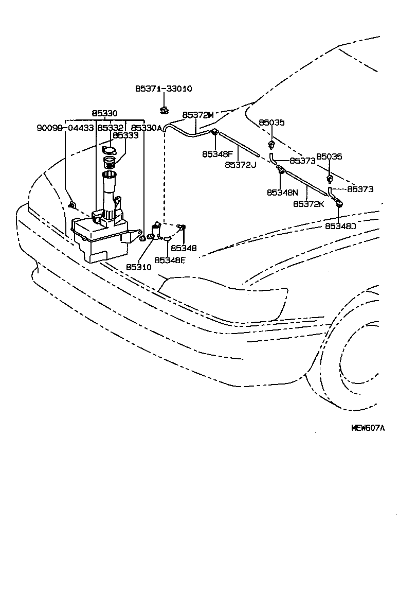  ES300 |  WINDSHIELD WASHER