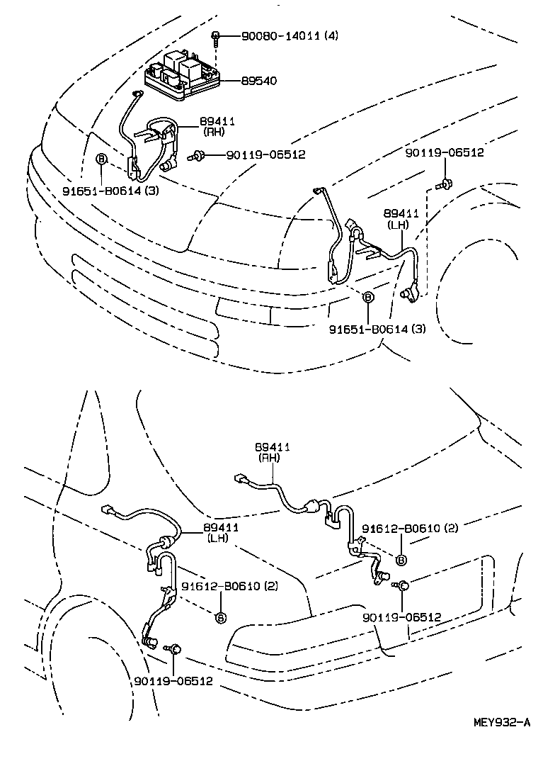  AVALON |  ABS VSC