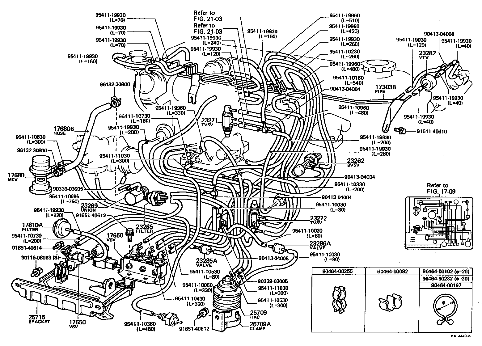  PICKUP |  VACUUM PIPING