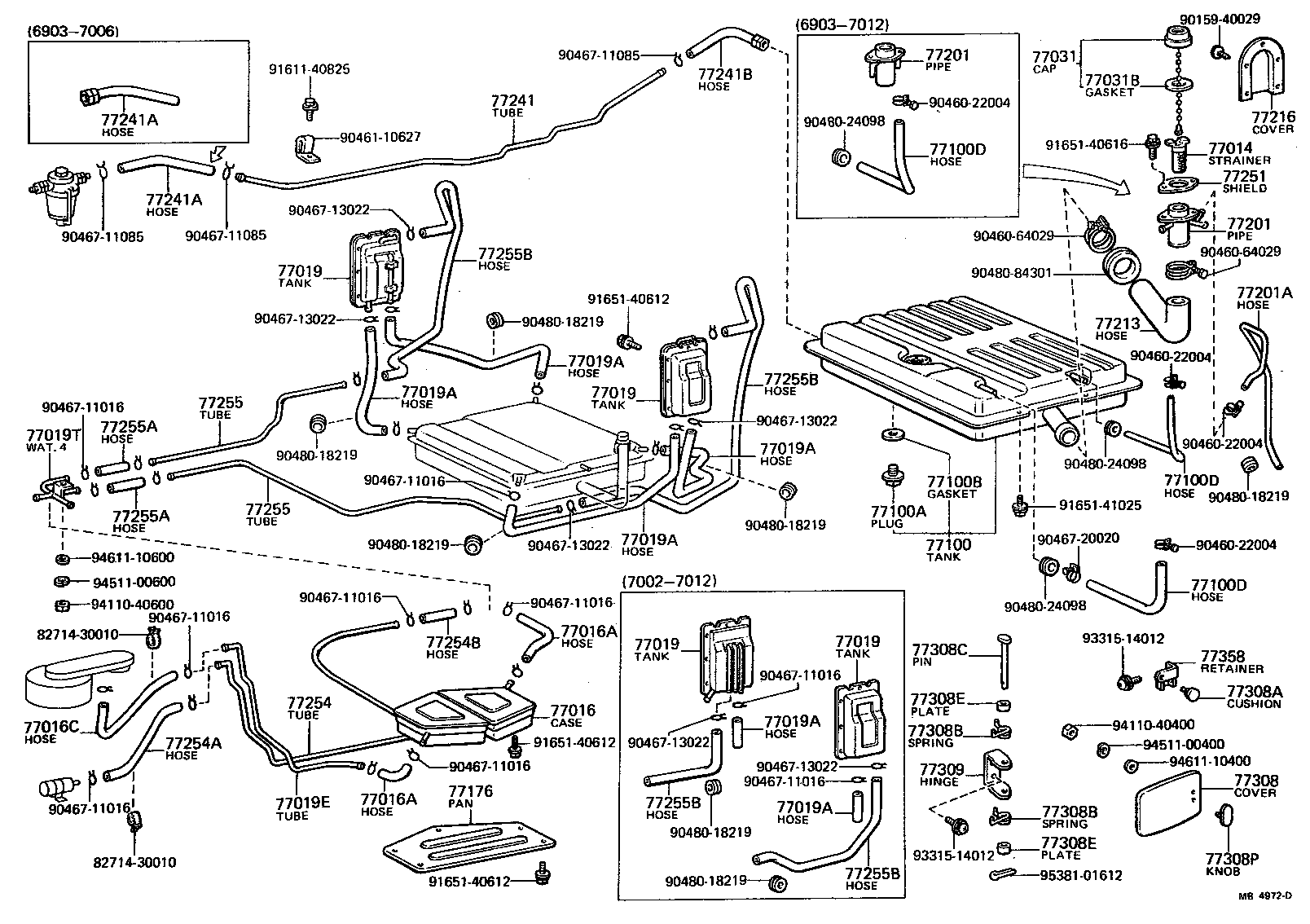  LAND CRUISER 40 55 |  FUEL TANK TUBE