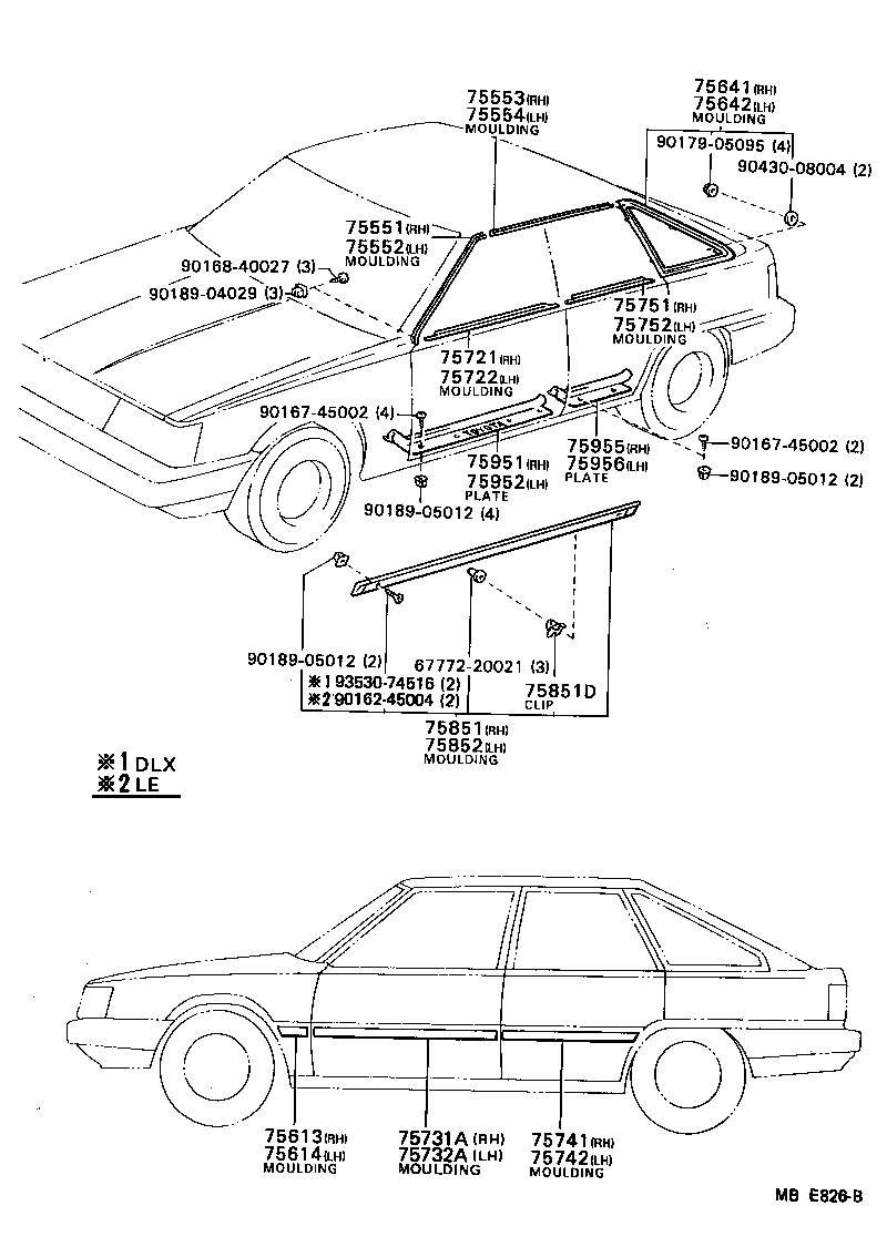  CAMRY |  SIDE MOULDING