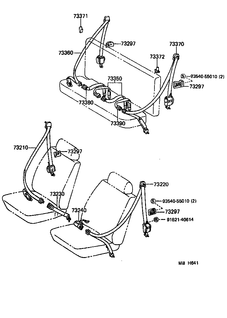  LAND CRUISER 70 |  SEAT BELT