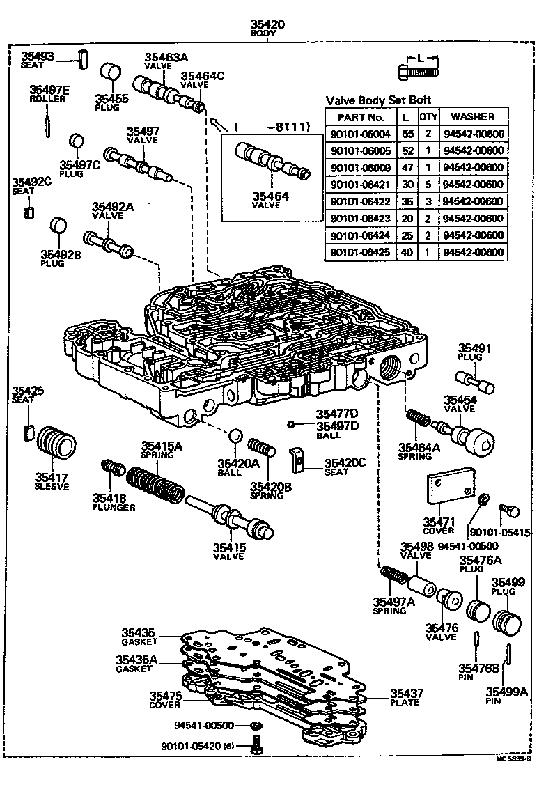  PICKUP |  VALVE BODY OIL STRAINER ATM