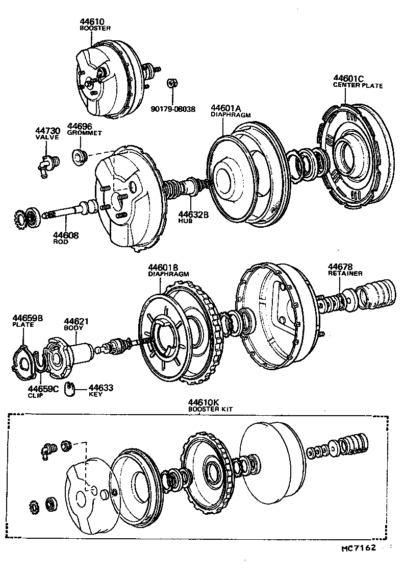  LAND CRUISER 40 |  BRAKE BOOSTER VACUUM TUBE