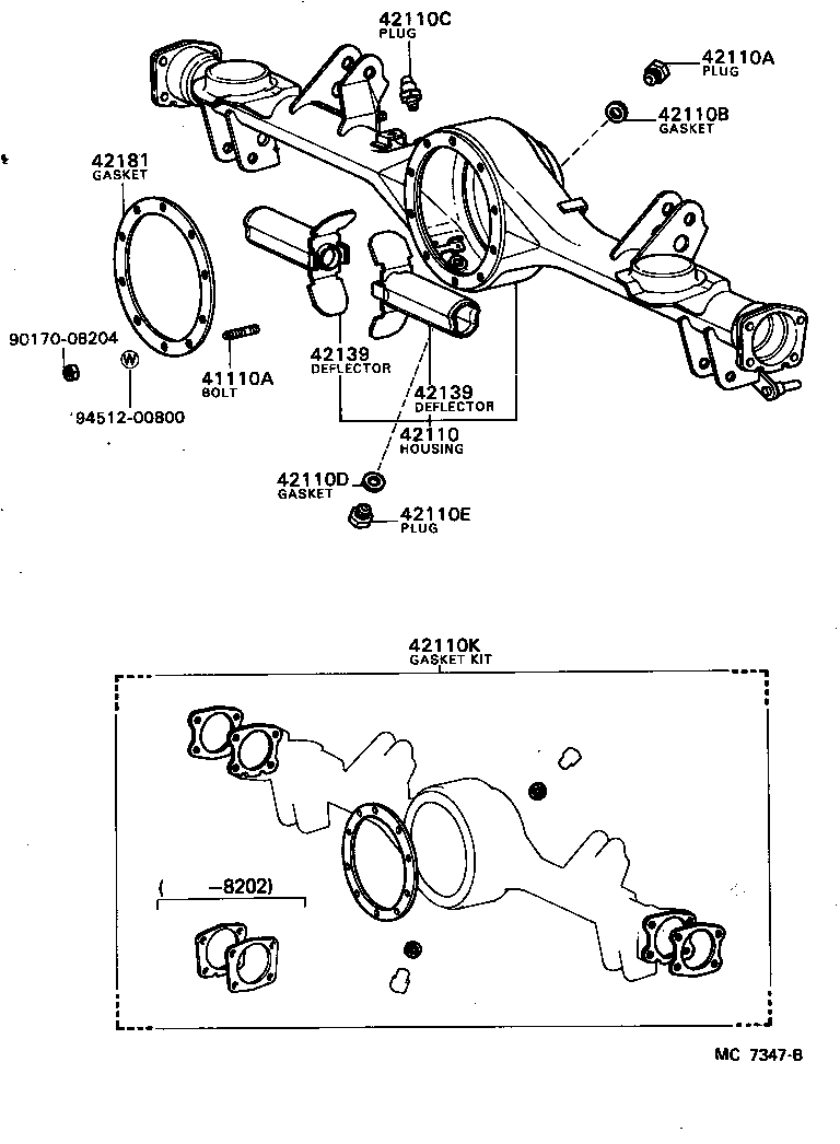  CRESSIDA |  REAR AXLE HOUSING DIFFERENTIAL