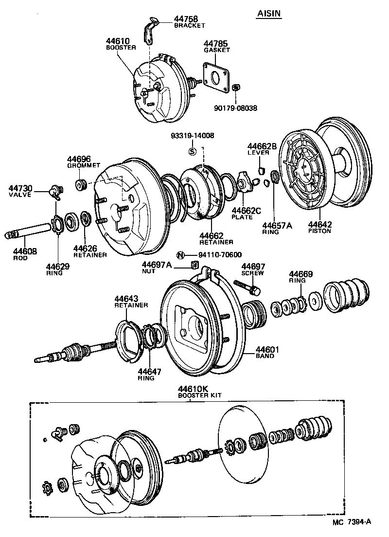  CRESSIDA |  BRAKE BOOSTER VACUUM TUBE