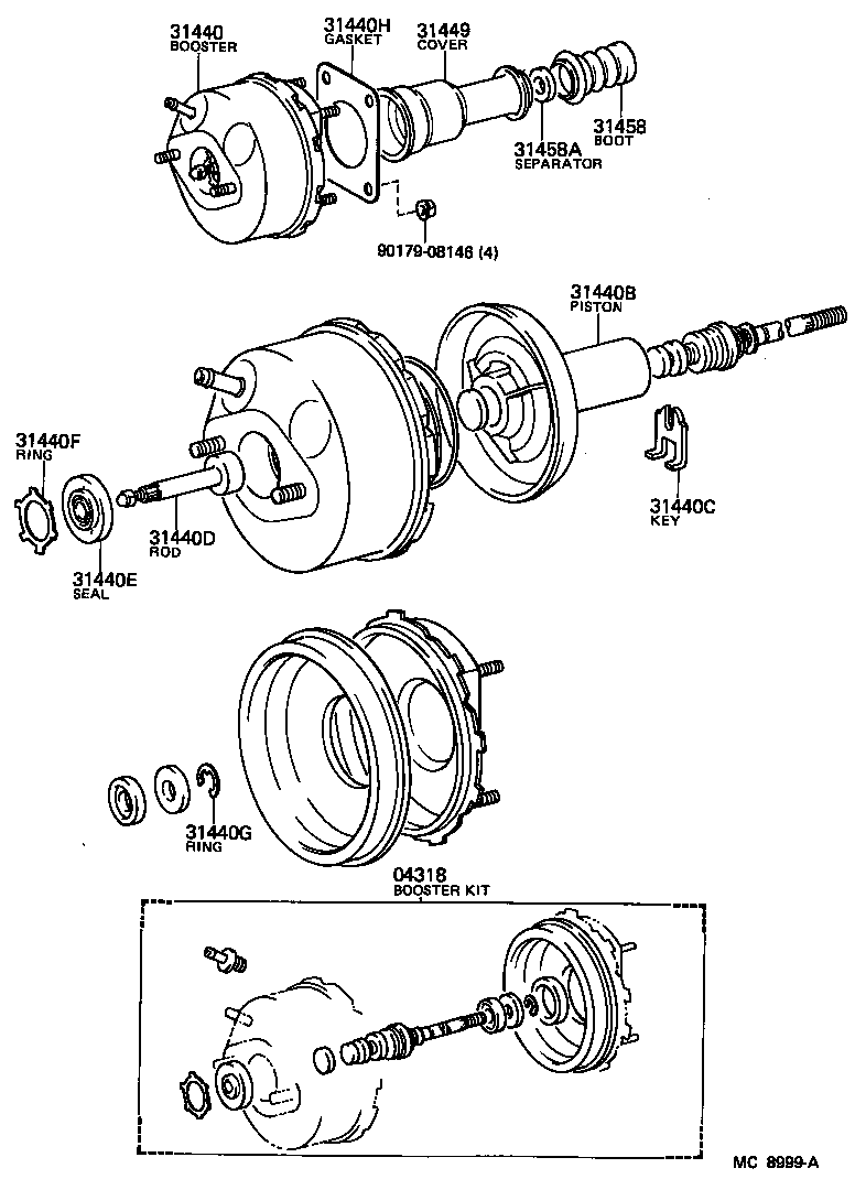  LAND CRUISER 60 |  CLUTCH BOOSTER