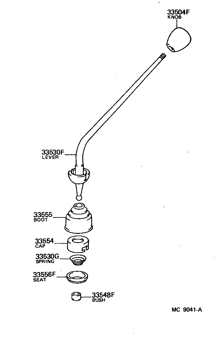  LAND CRUISER 40 |  SHIFT LEVER RETAINER