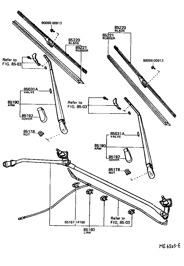  CELICA |  WINDSHIELD WIPER