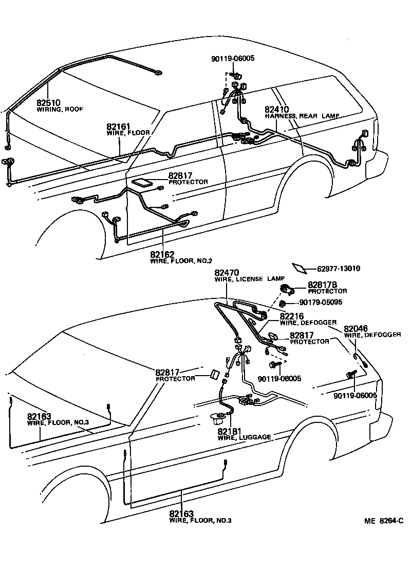  COROLLA |  WIRING CLAMP