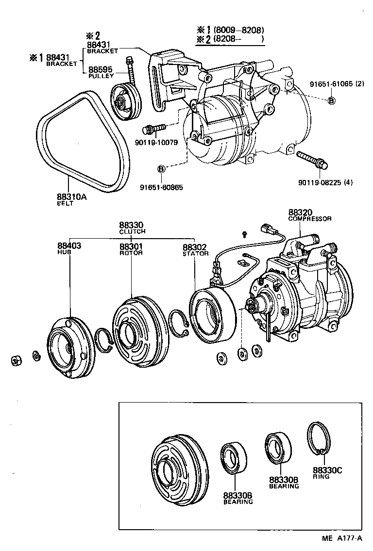  CRESSIDA |  HEATING AIR CONDITIONING COMPRESSOR