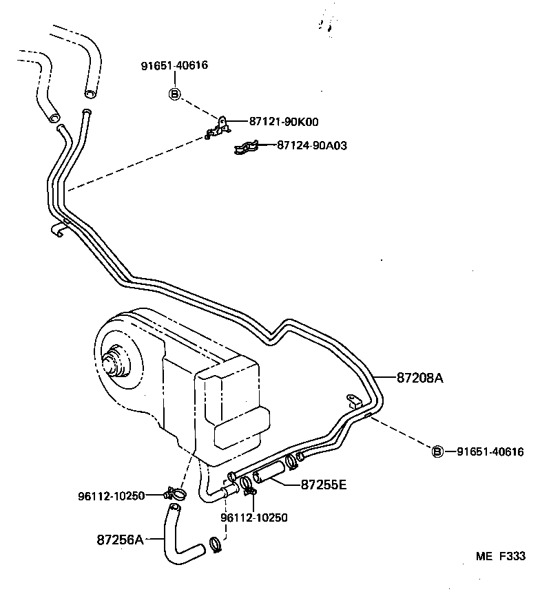  LAND CRUISER 70 |  HEATING AIR CONDITIONING WATER PIPING