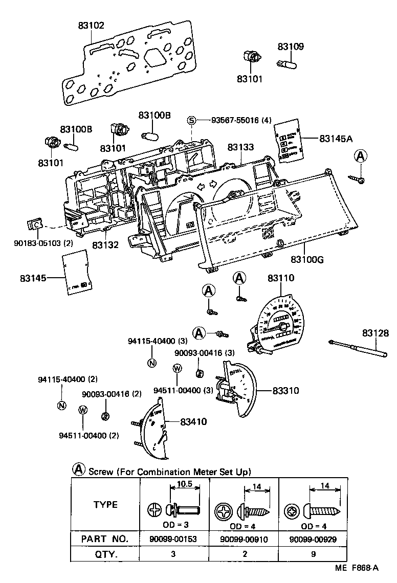  COROLLA SED LB |  METER