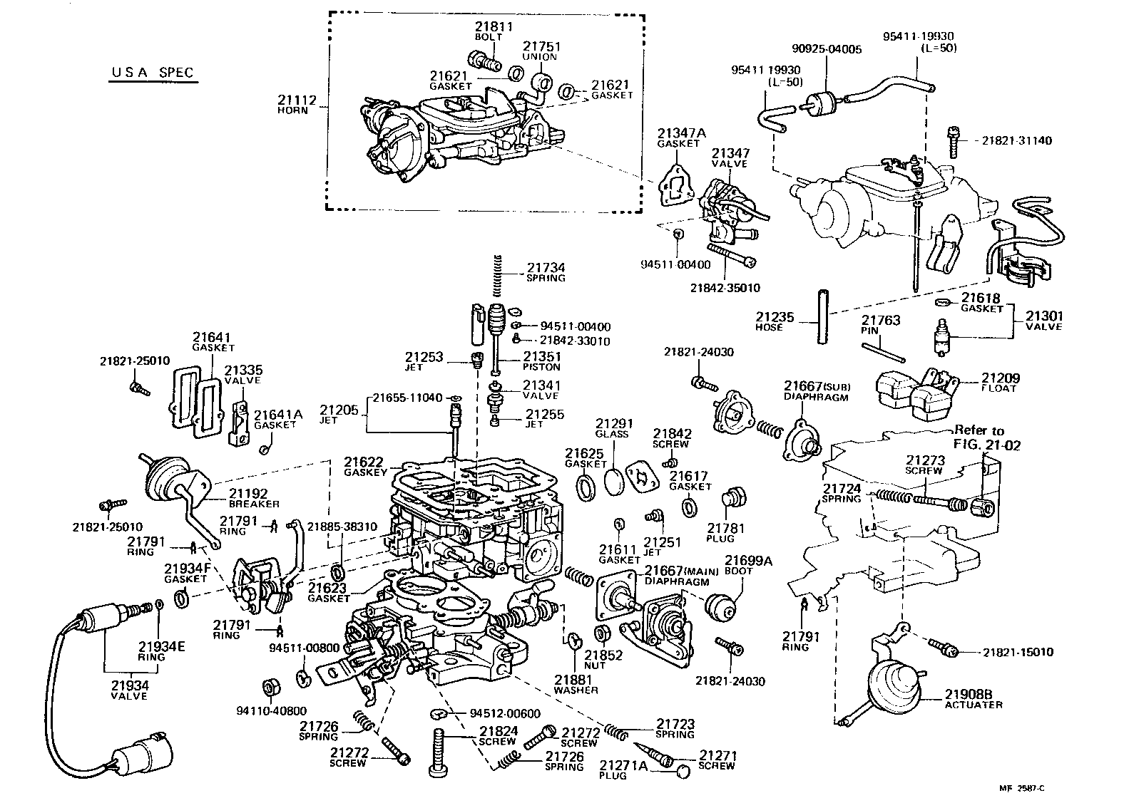  CELICA |  CARBURETOR