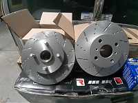 Rear Brake Disc Rotor TOYOTA Starlet EP82 EP80 EP85 EP83 